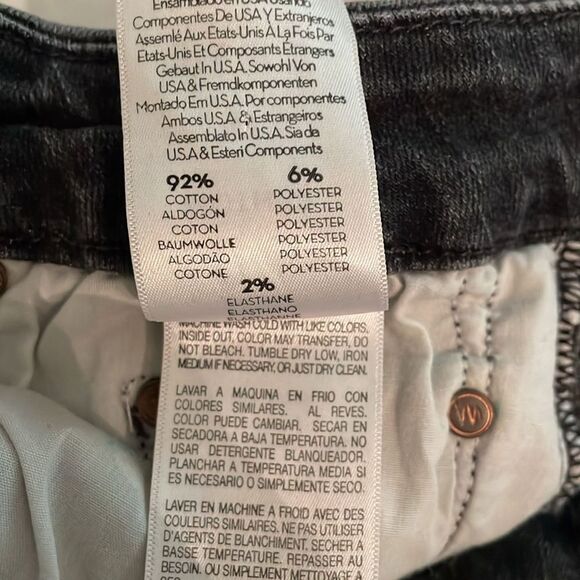 Mother Denim Undone Hem Looker Ankle Distressed Jeans Womens Size 26 - Picture 8 of 12